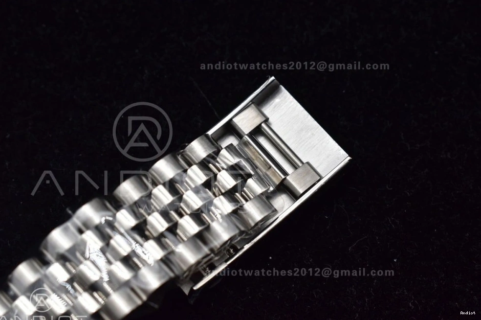 DIWF Best Steel 904L 126334 Dial DateJust on Jubilee 41 1:1 Black SA3235 Bracelet Stick Edition 0226